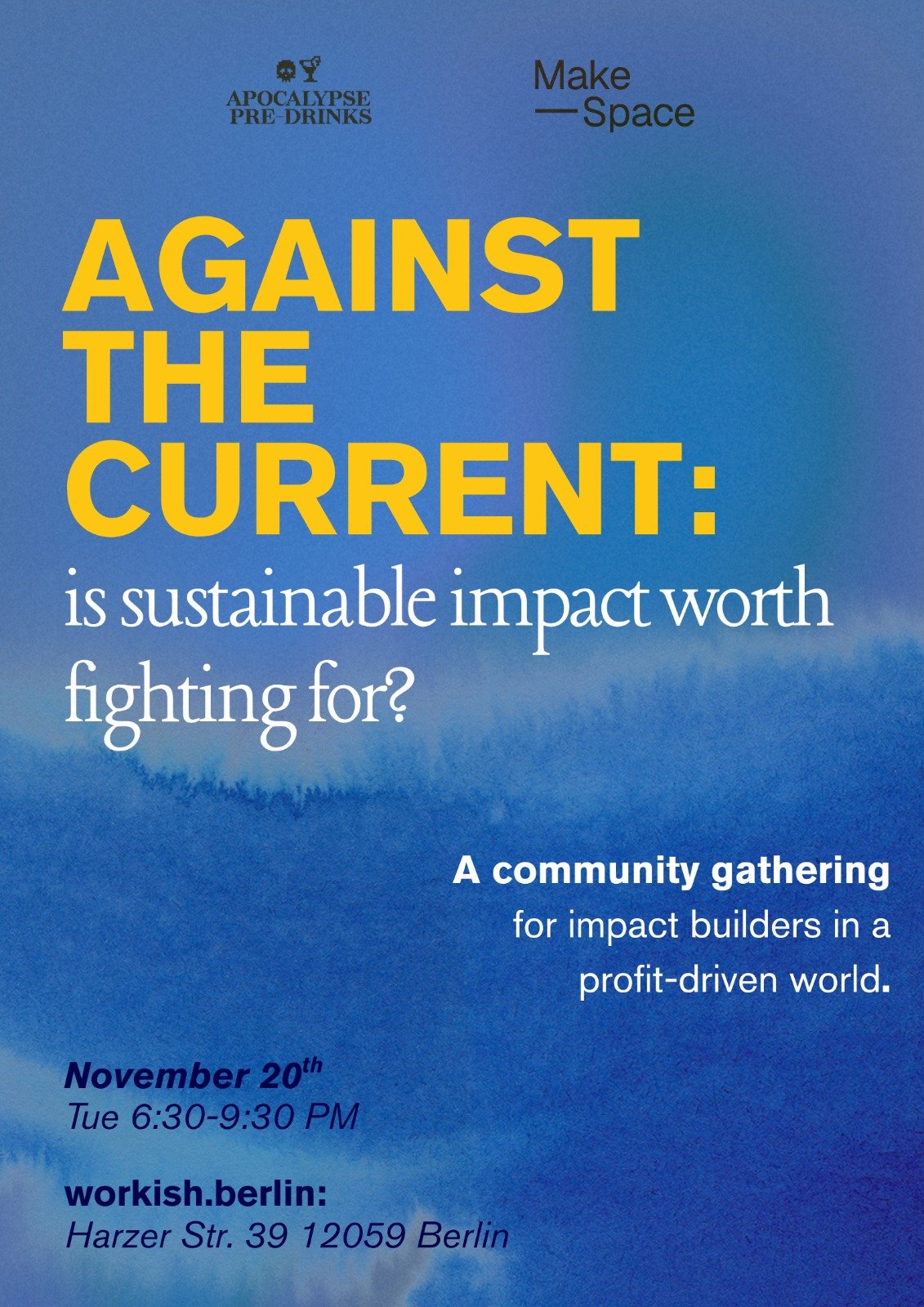 Against the current - event